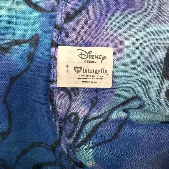 Loungefly Disney Lilo & Stitch Infinity Scarf Unisex Blue - Picture 3 of 6